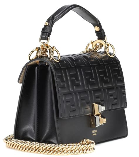 Fendi shoulder bag black